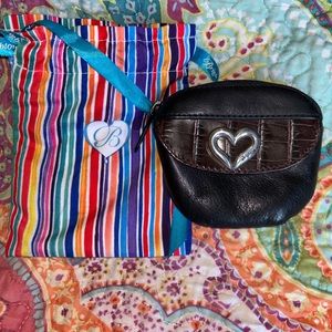 Brighton coin pouch with dust bag